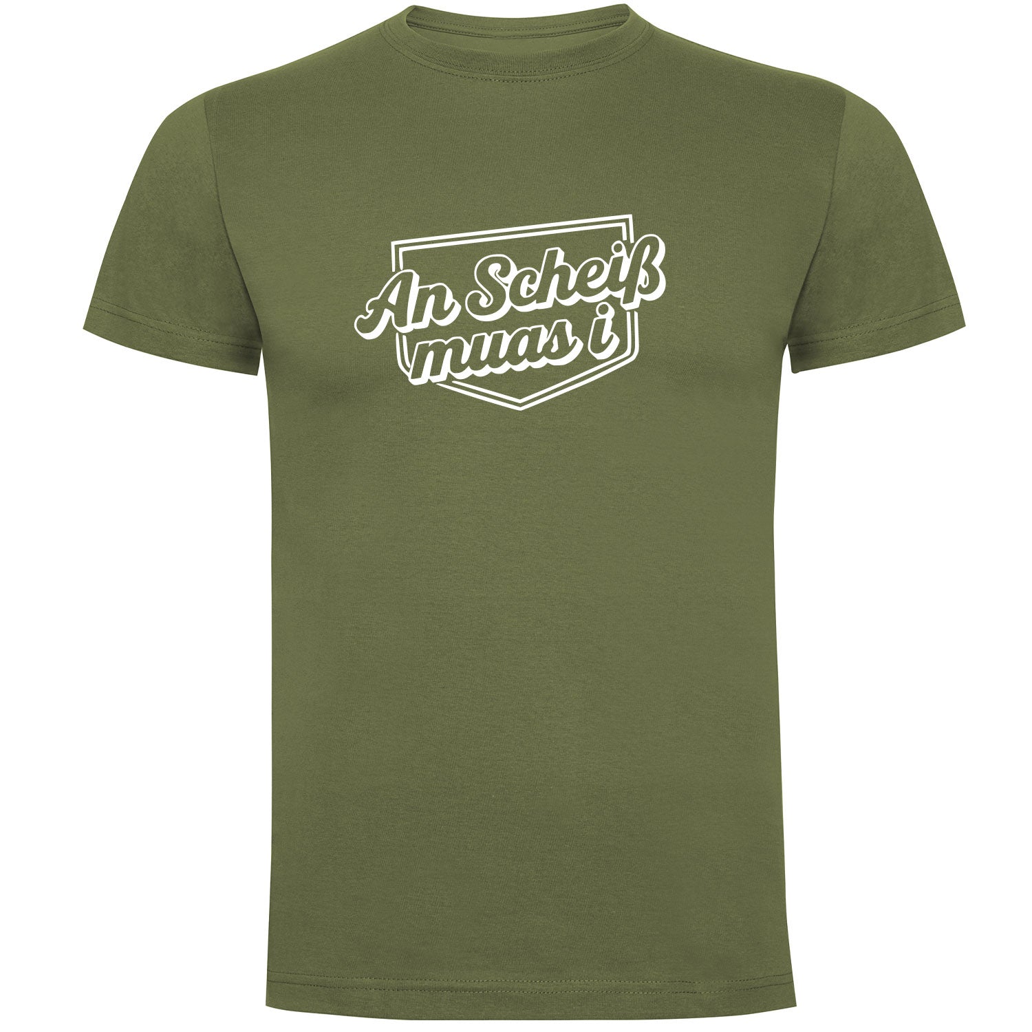 An Scheiß Muas I Herren T-shirt - Datschi Trachten