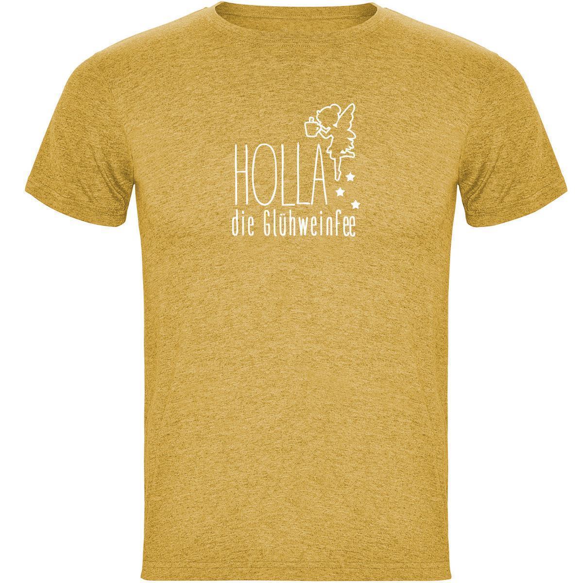 Holla die Glühweinfee Herren T-shirt - Datschi Trachten