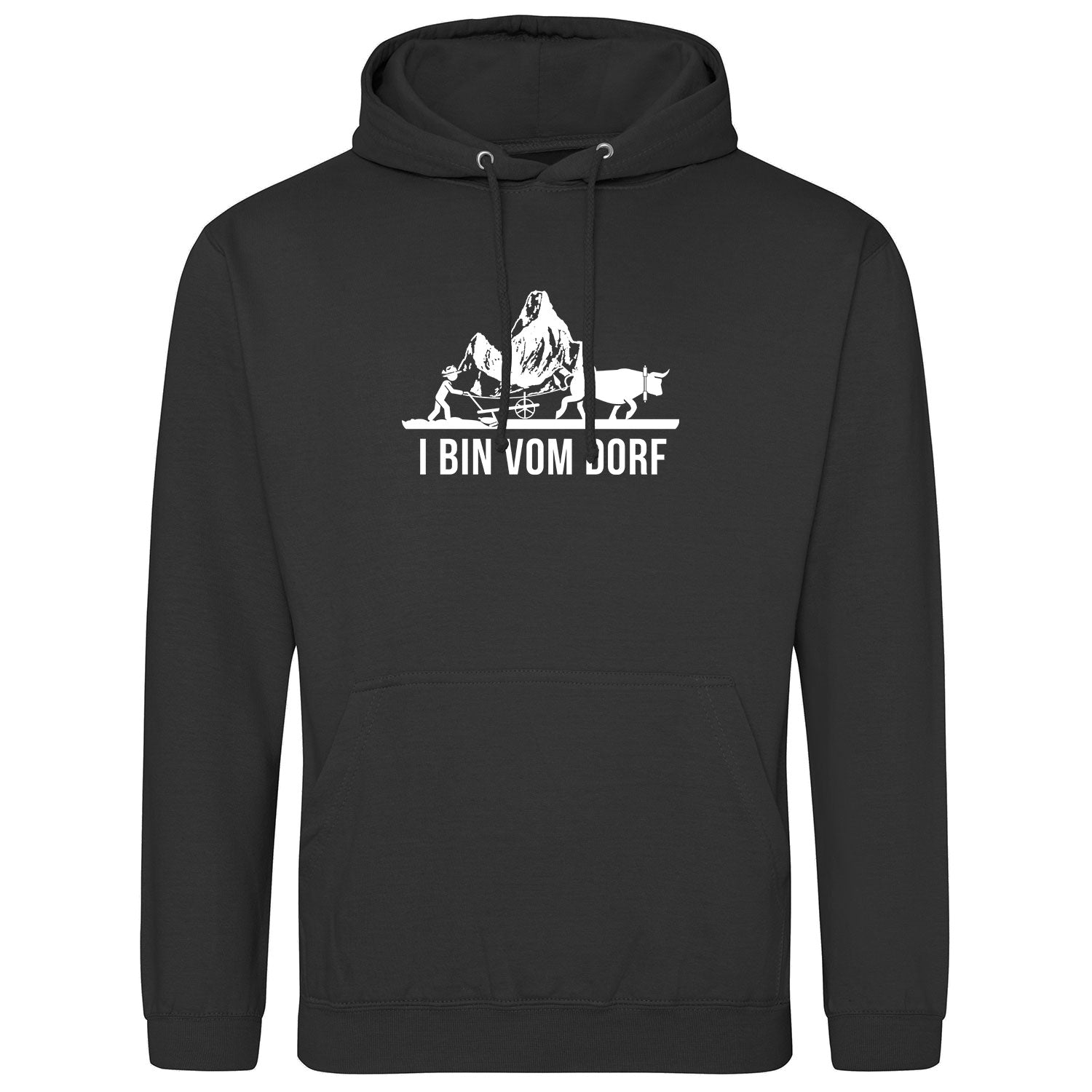 I bin vom Dorf Hoodie - Datschi Trachten
