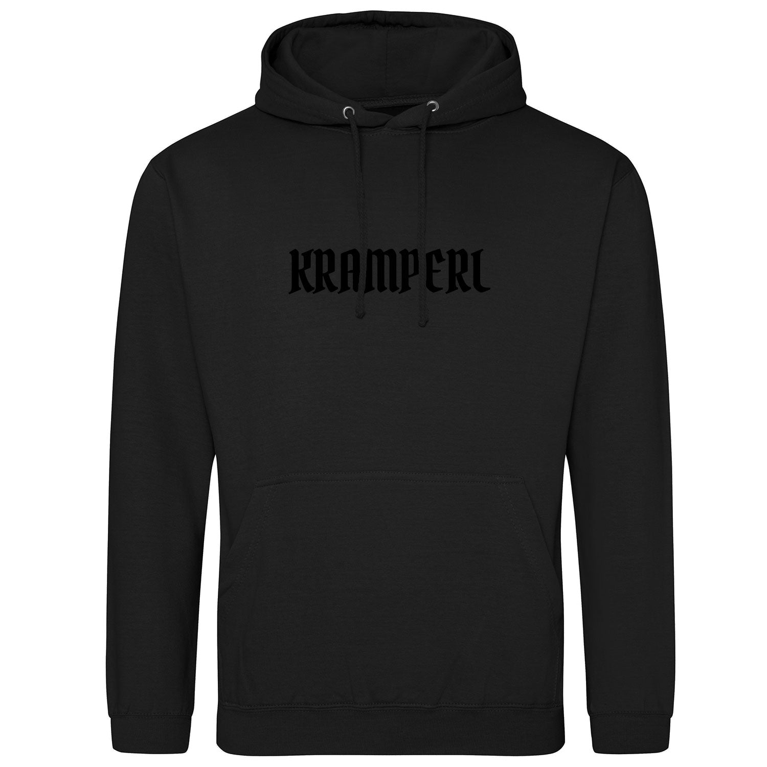 Kramperl Hoodie Schwarz Krampus Kapuzenpullover - Datschi Trachten