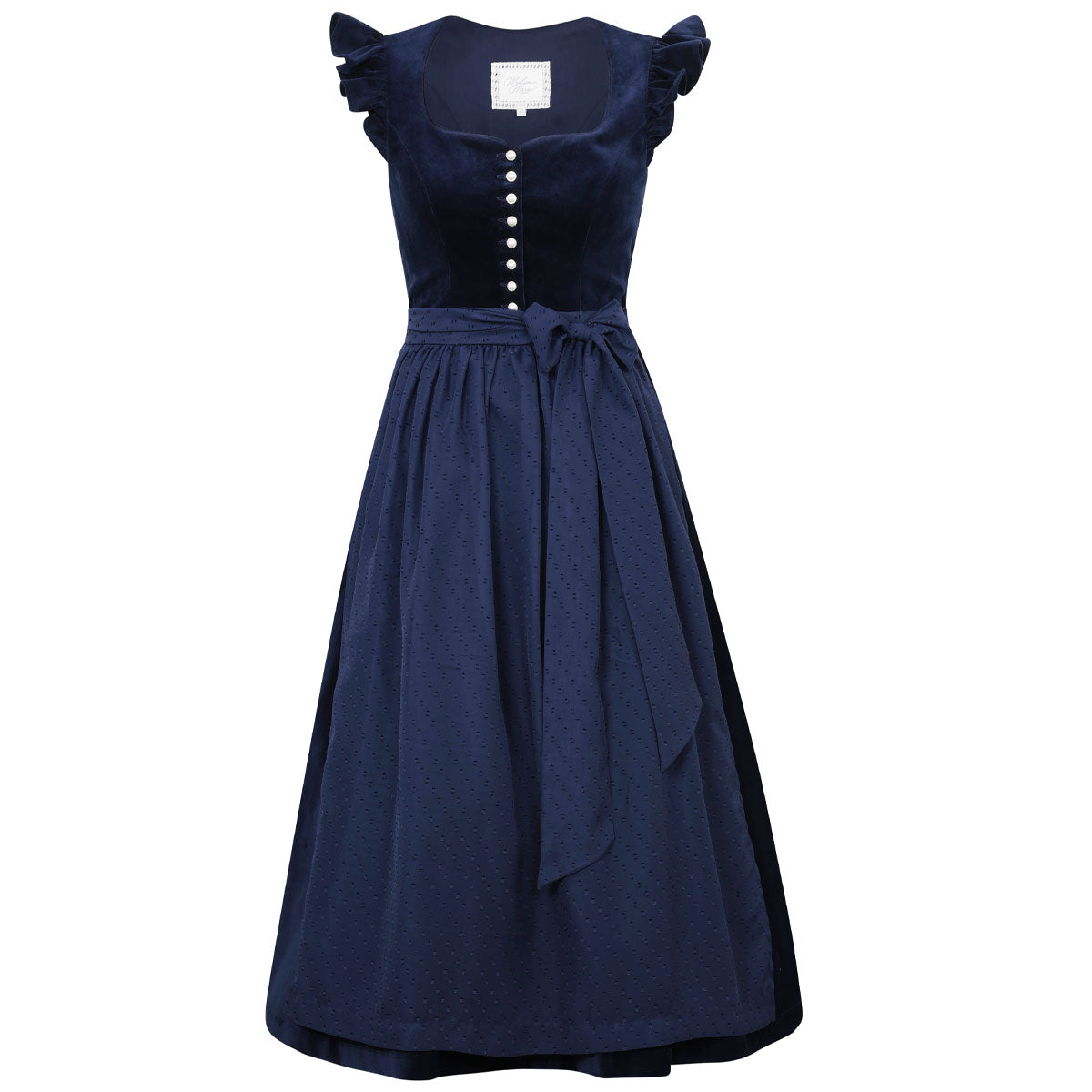 Madame Marie Dirndl Soralyn Dark Night FlĂŒgelarm 75cm - Datschi Trachten