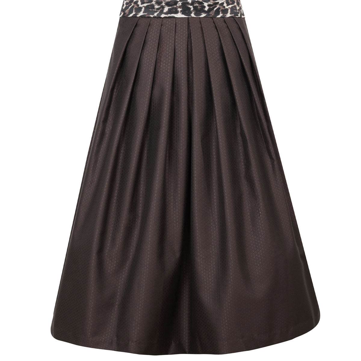 MarJo Dirndl Oberhofen Espresso-Leo Flügelarm Abnehmbar 70cm