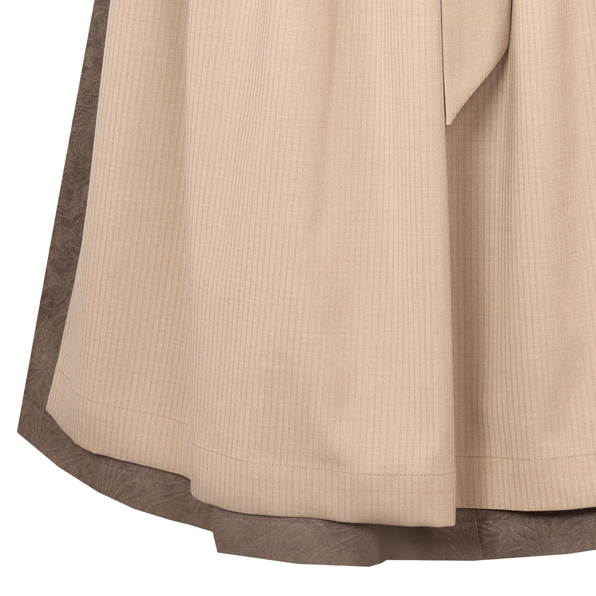 MarJo Dirndl Sauerlach Sand Reißverschluss 70 cm - Datschi Trachten