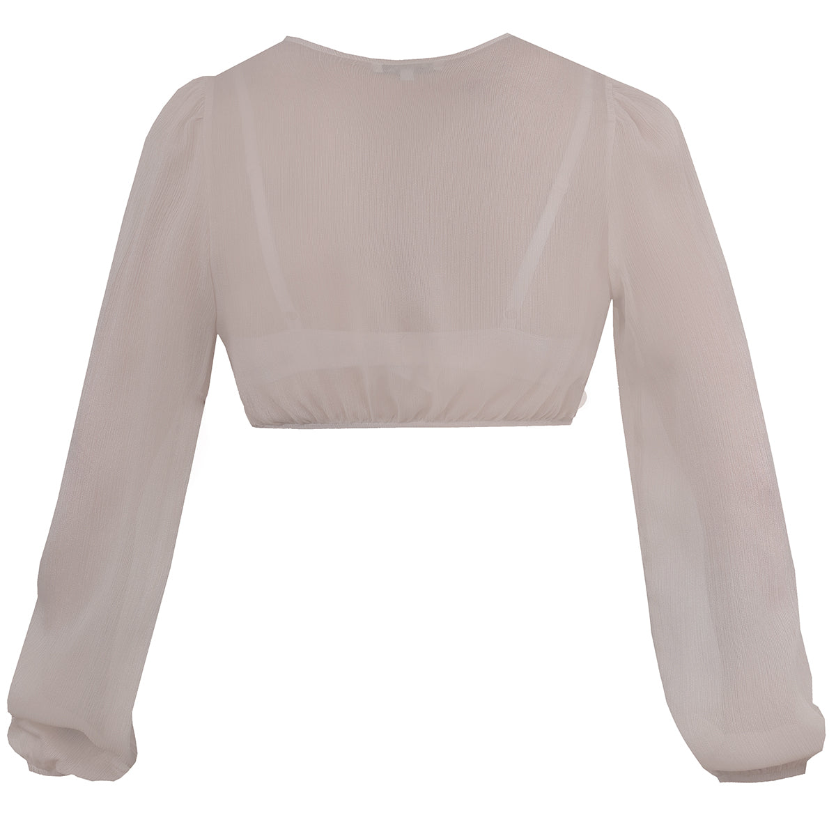 MarJo Dirndlbluse Salching Beige Langarm