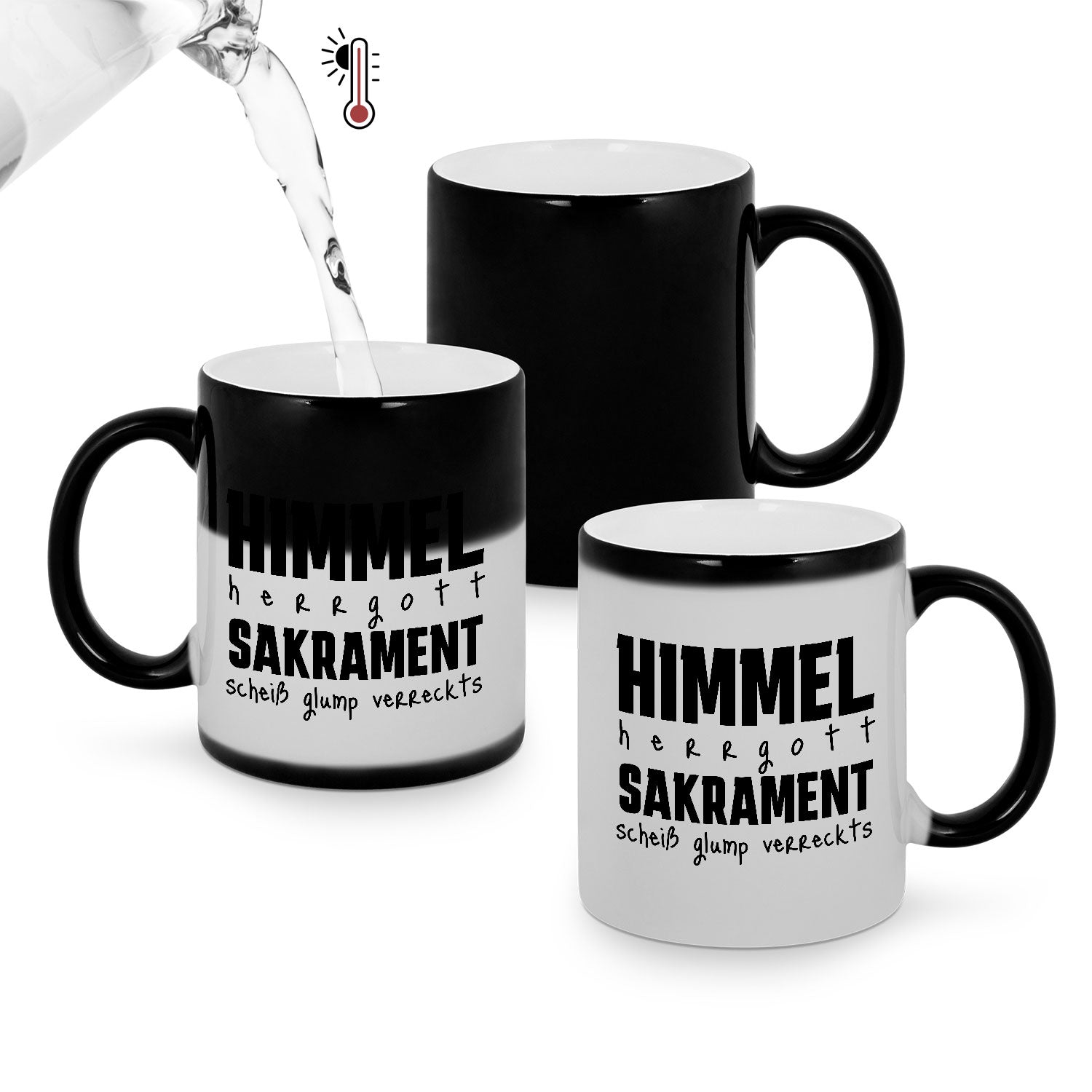 Himmel Herrgott Sakrament Magic Kaffeetasse - Datschi Trachten