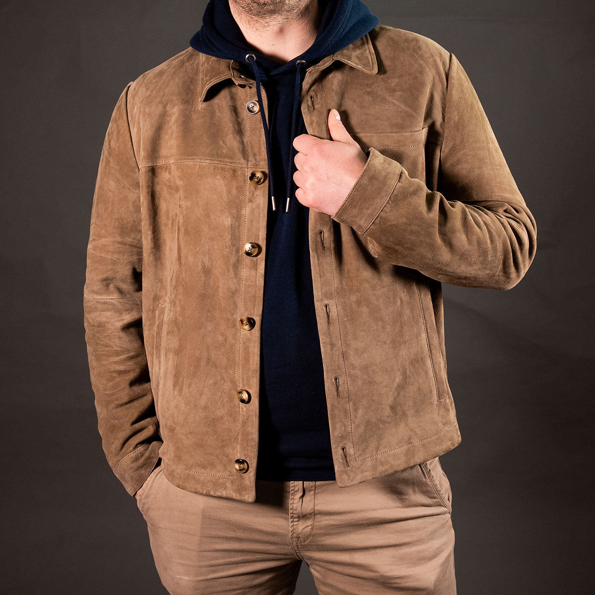 Datschi Trachten Lederjacke Rene Cargojacke - Datschi Trachten