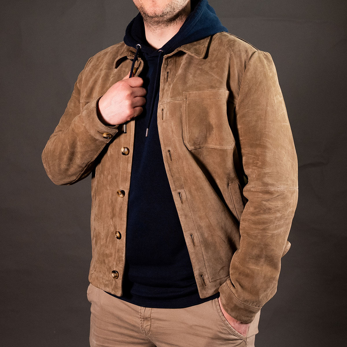 Datschi Trachten Lederjacke Rene Cargojacke - Datschi Trachten