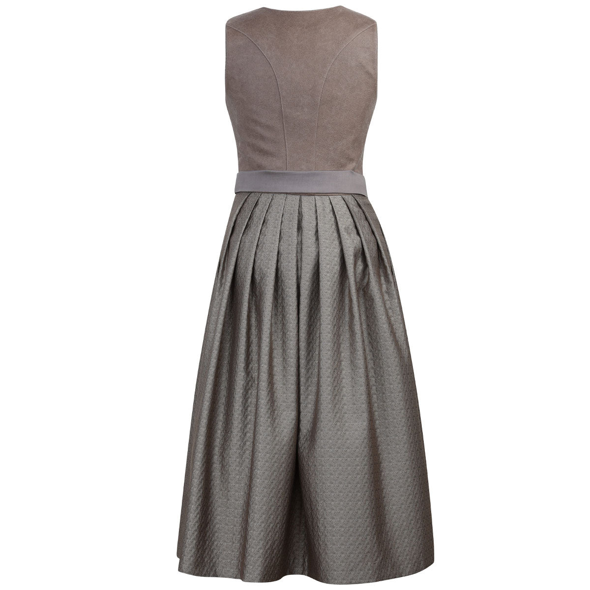 MarJo Dirndl Petershausen Affogato Lederoptik-Mider 70 cm - Datschi Trachten