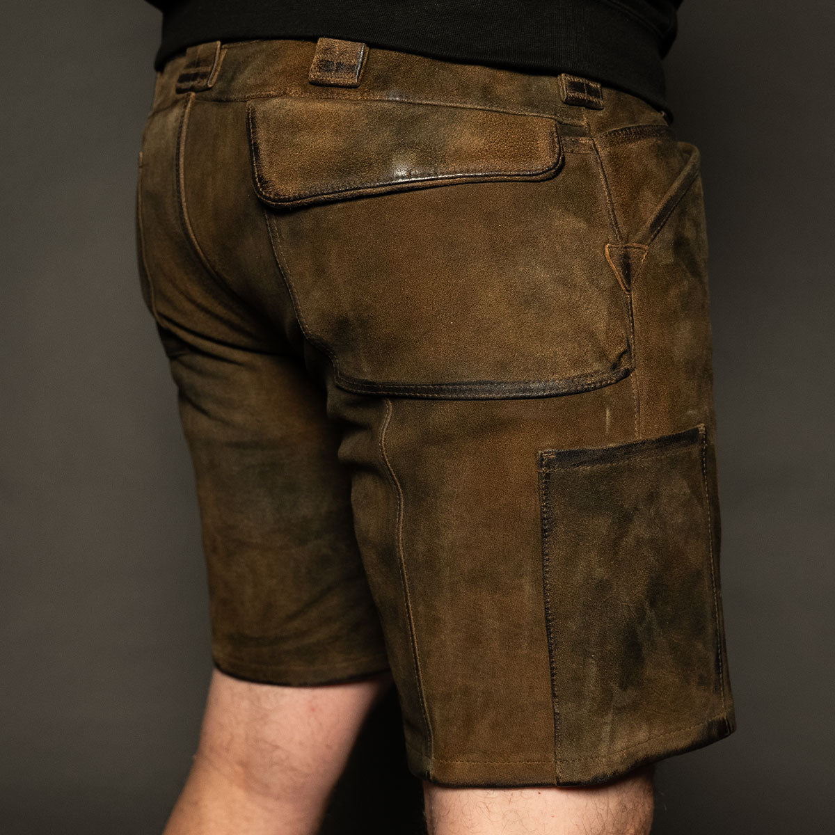 Datschi Trachten Zunft Lederhose Richtfest Braun - Datschi Trachten