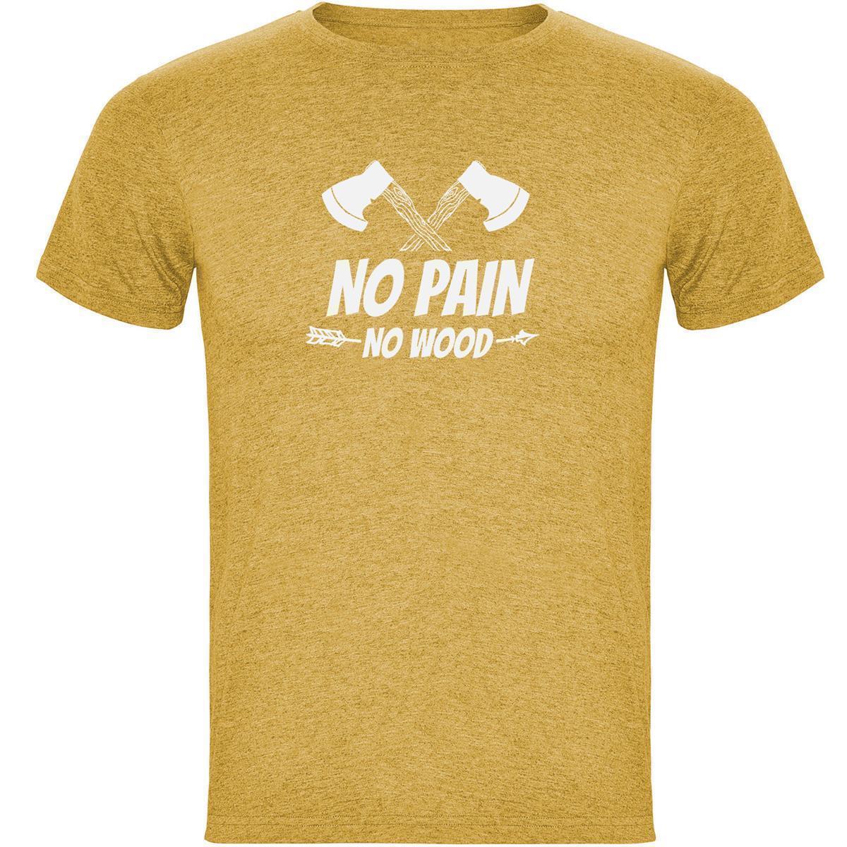 No Pain No Wood Herren T-shirt - Datschi Trachten