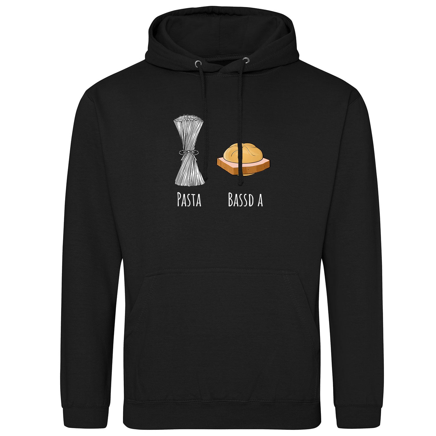 Pasta - Bassd a Leberkas Hoodie - Datschi Trachten