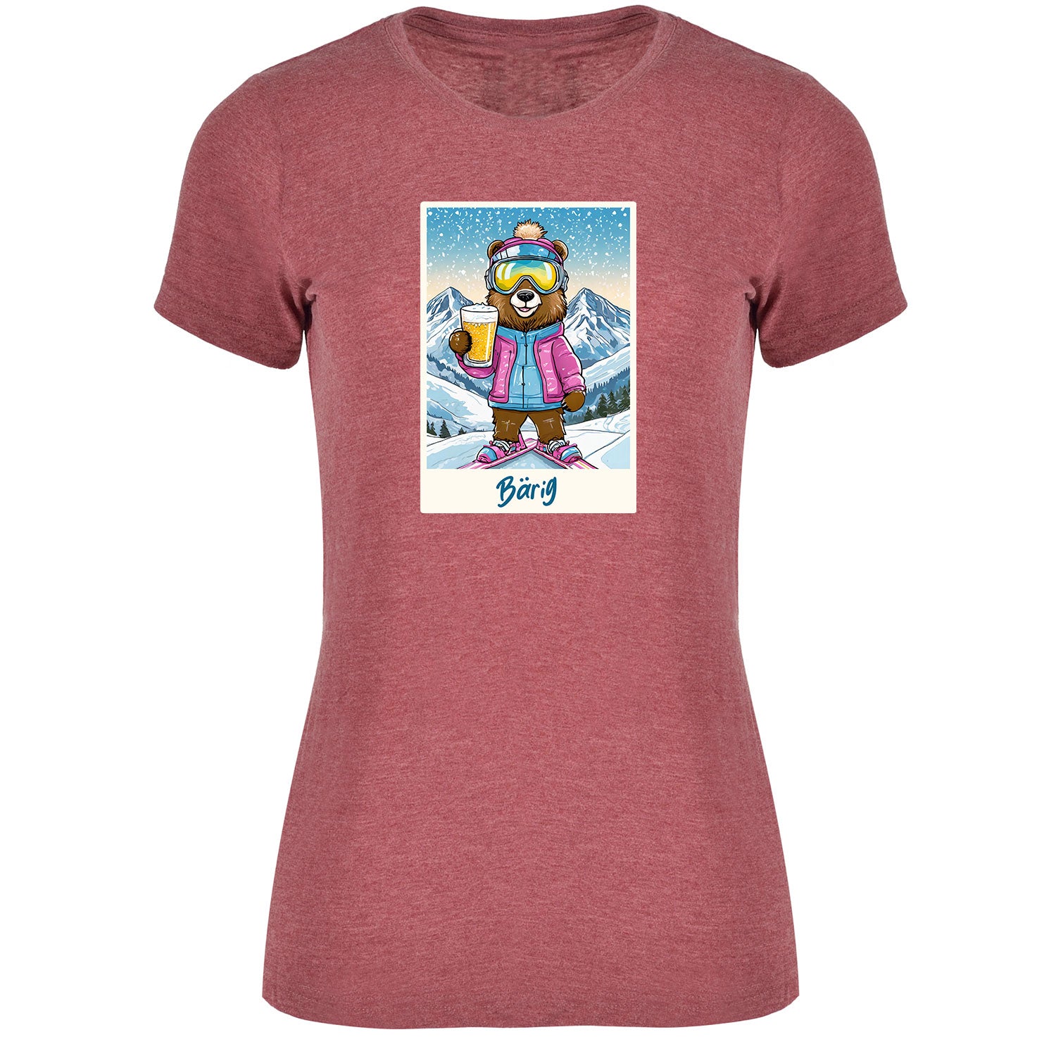 Bäriges Damen Tshirt - Datschi Trachten