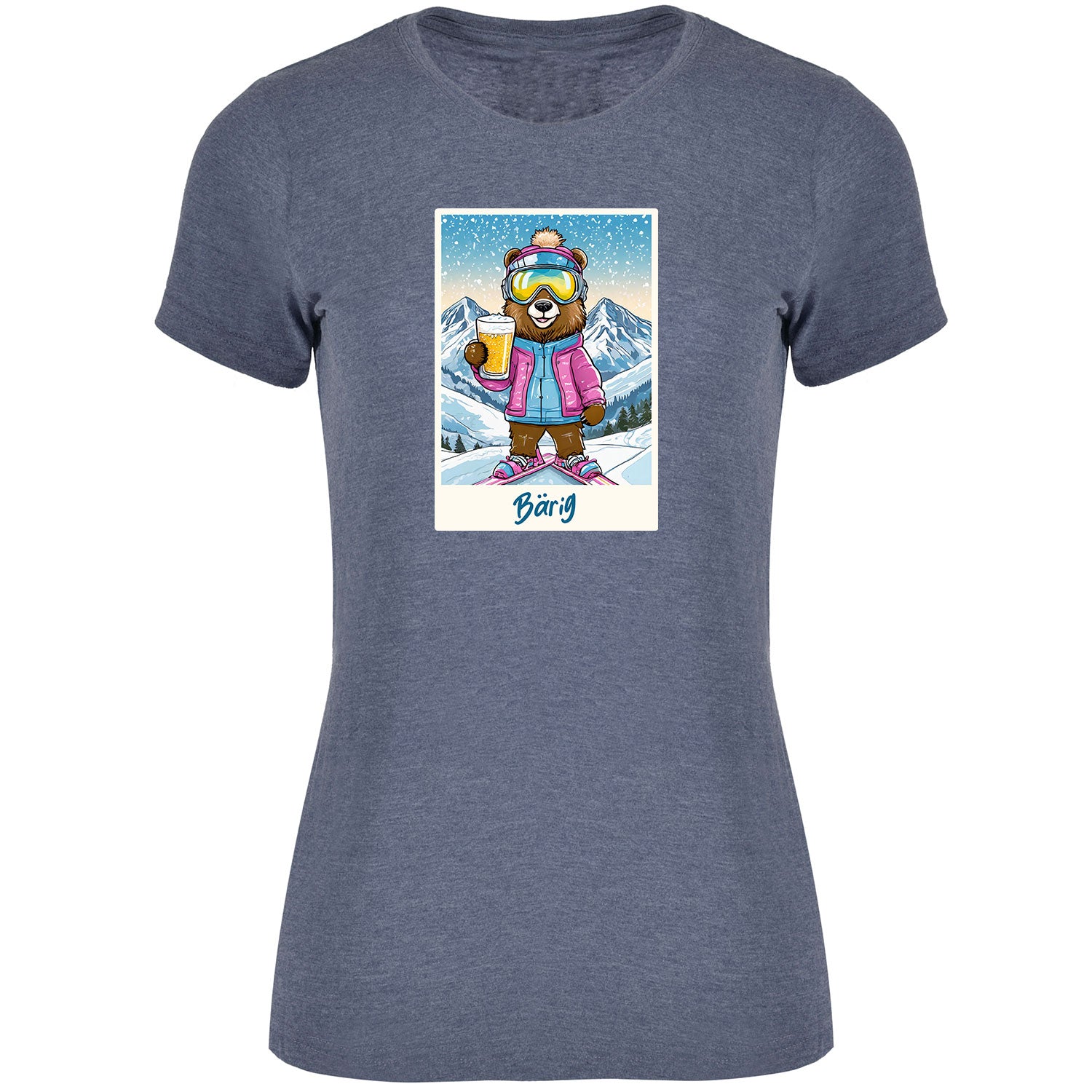 Bäriges Damen Tshirt - Datschi Trachten