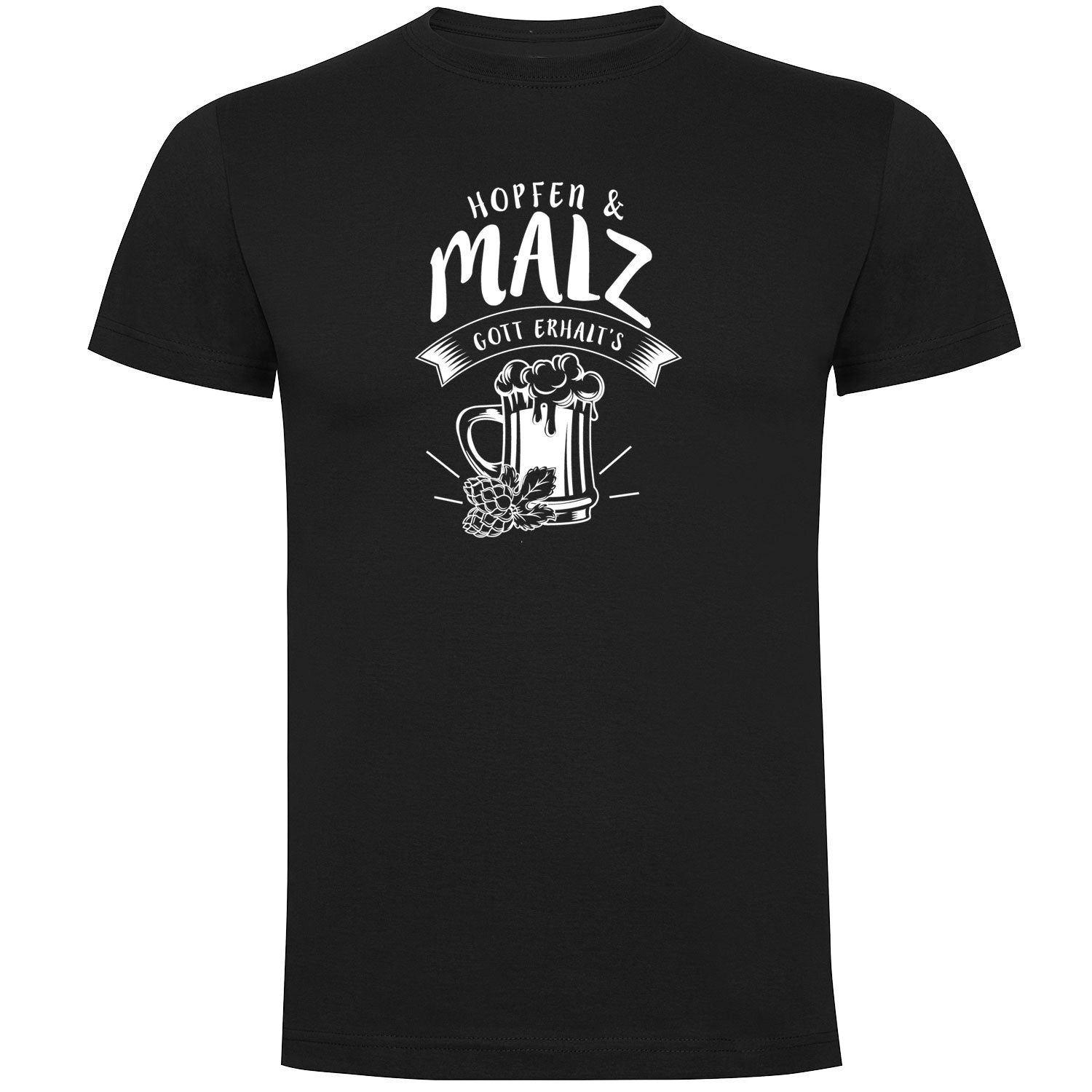 Hopfen und Malz Herren T-shirt - Datschi Trachten