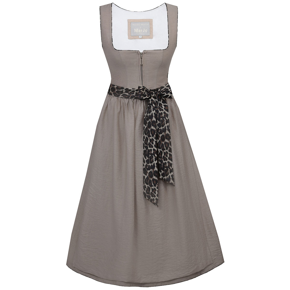 MarJo Dirndl Solea Leo Beige 65cm Kollektion Maxime Möckl - Datschi Trachten