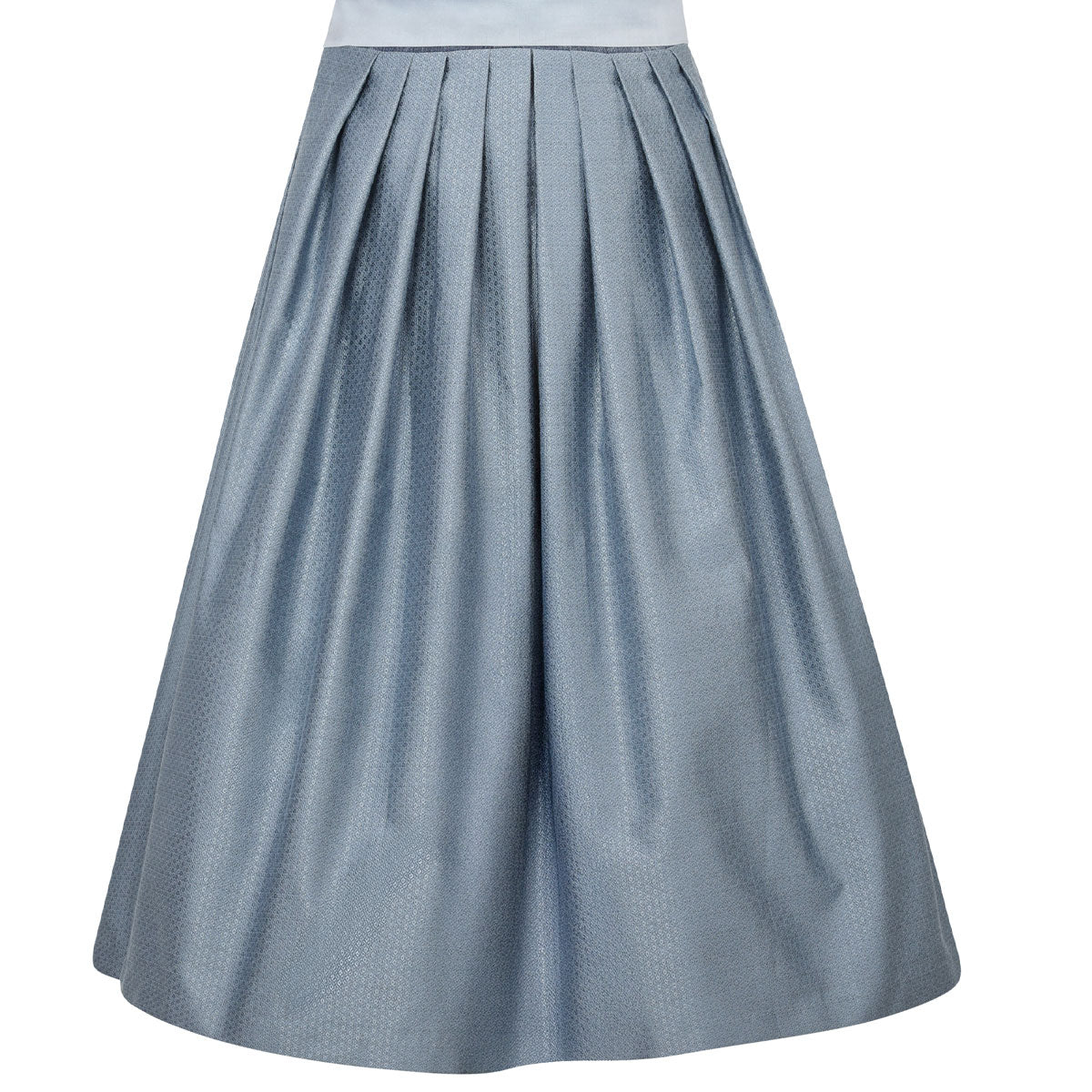 MarJo Dirndl Hochwinkel Hellblau Abnehmbare Flügelarme 70cm