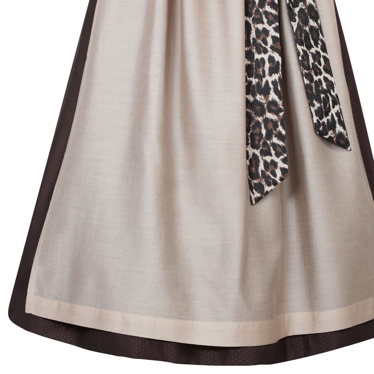 MarJo Dirndl Oberhofen Espresso-Leo Flügelarm Abnehmbar 70cm