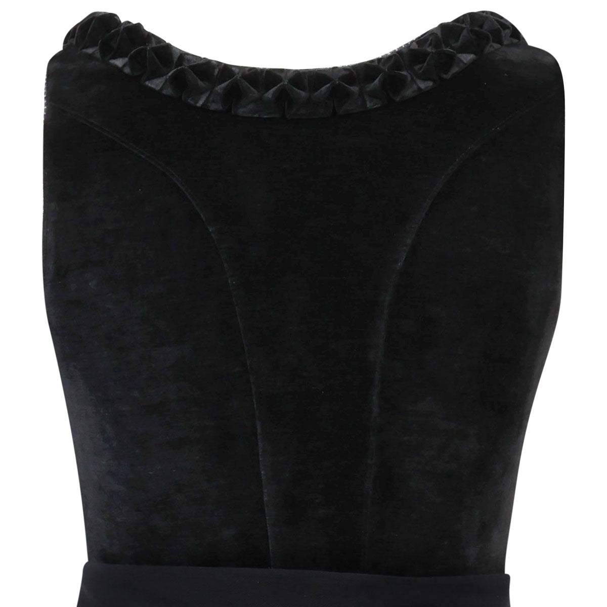 MarJo Dirndl Polling Schwarz Froschgoscherl Samt 70cm