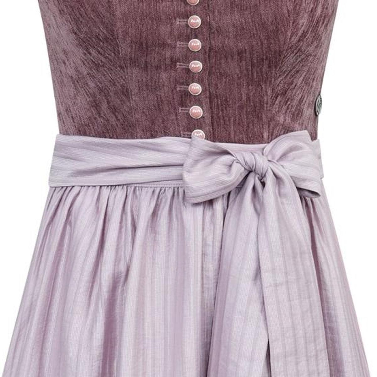 MarJo Dirndl Sarleinsbach Mauve Knöpfe 75cm
