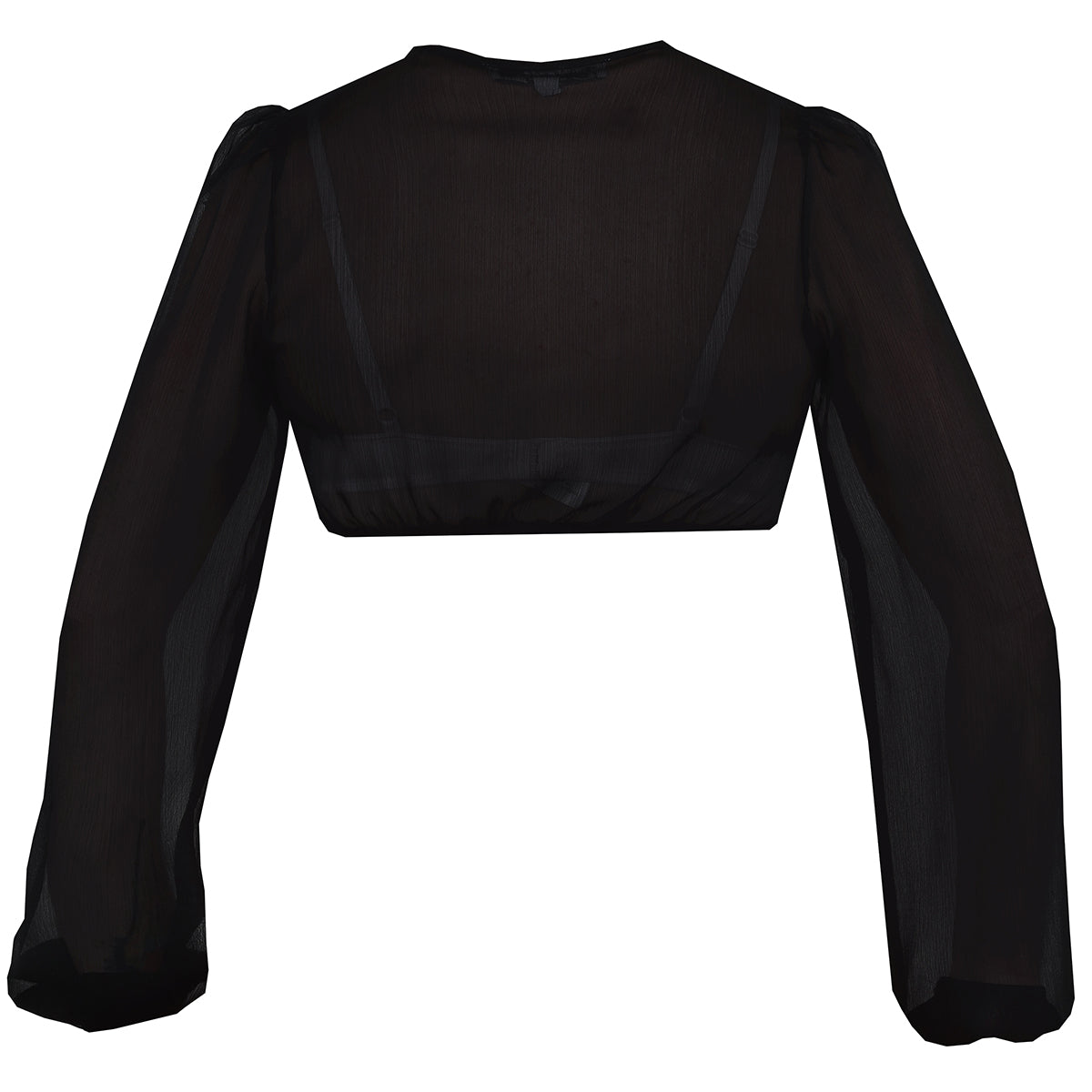 MarJo Dirndlbluse Salching Schwarz Langarm