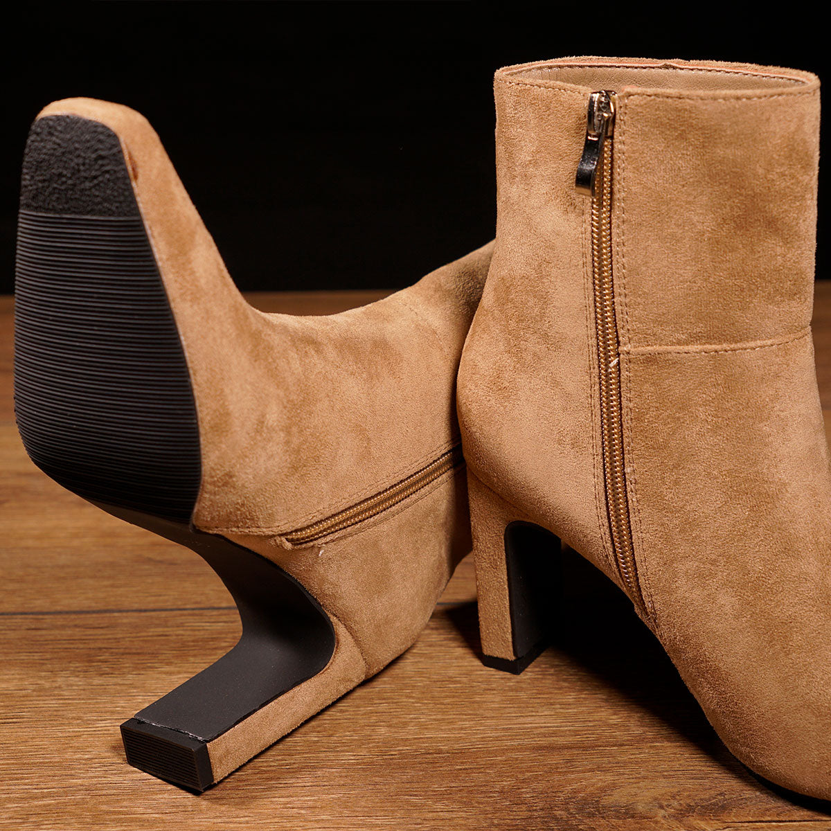 MeiSchua! Trachtenstiefelette Laura Beige