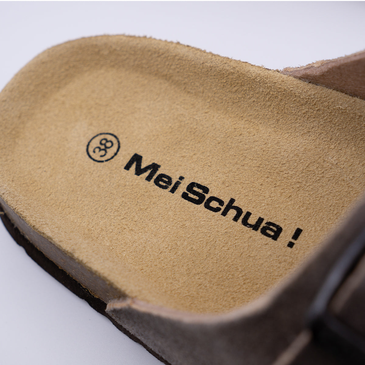 MeiSchua! Herren Trachten Sandalen Leder Pantoletten - Datschi Trachten