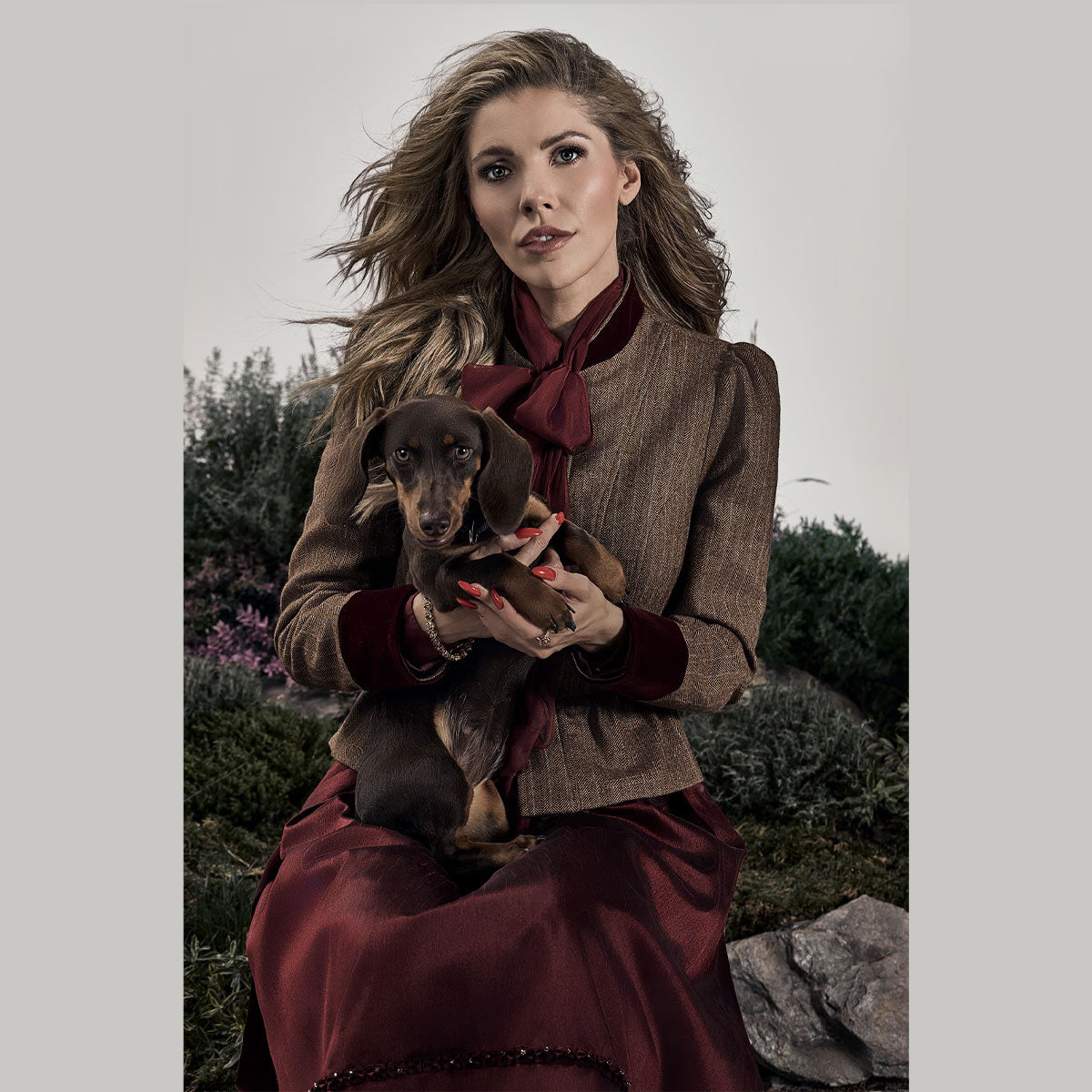 Krüger Trachtenjacke Velvet Glen Victoria Swarovski Kollektion 2026